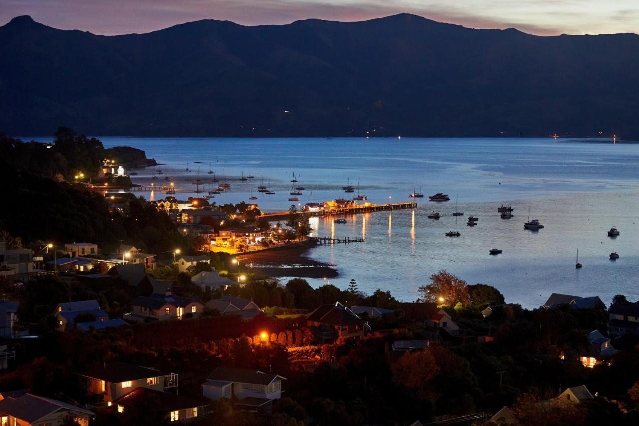 Akaroa Holiday Home Spacious And Quite With Stunning Harbour Views And Close To Town Eksteriør bilde