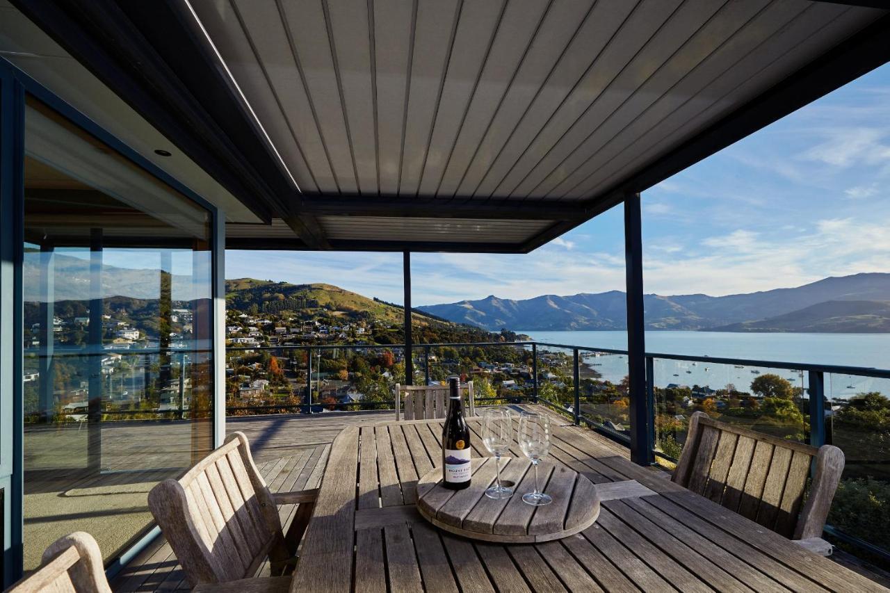 Akaroa Holiday Home Spacious And Quite With Stunning Harbour Views And Close To Town Eksteriør bilde
