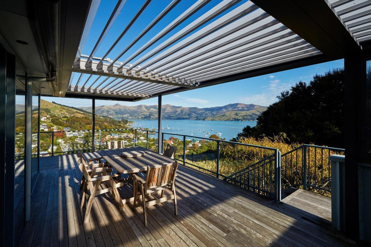 Akaroa Holiday Home Spacious And Quite With Stunning Harbour Views And Close To Town Eksteriør bilde